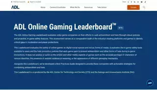 Adl ADL Online Gaming Leaderboard | ADL