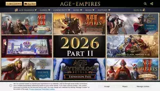 Age Of Empires Age of Empires Franchise - World's Edge Studio - Official Web Site