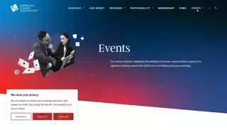 American Gaming Events - American Gaming Association