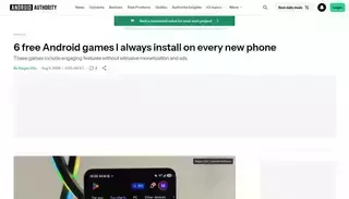 Android Authority 6 free Android games I always install on every new phone - Android Authority