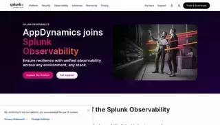 App Dynamics AppDynamics joins the Splunk Observability portfolio | Splunk