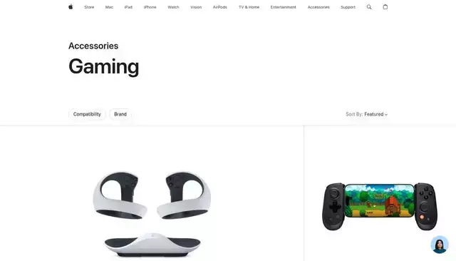 apple.com homepage screenshot
