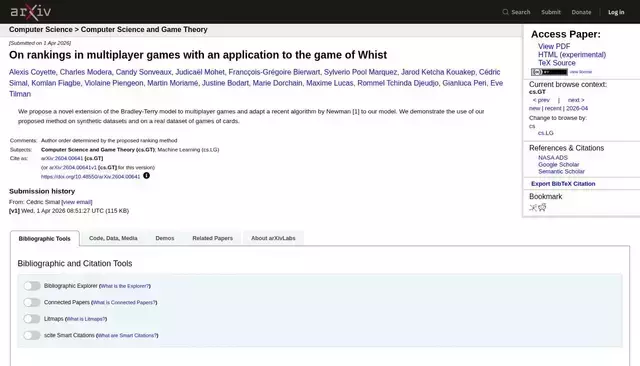 arxiv.org homepage screenshot