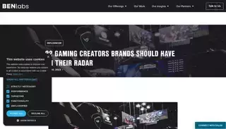 Ben Labs 22 Gaming Creators Brands Should Have on Their Radar - BENlabs