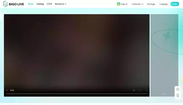 bigo.tv homepage screenshot