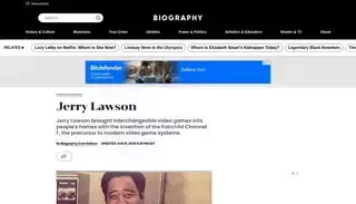 Biography Jerry Lawson - Video Games, Death & Life