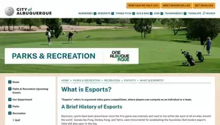 Cab Q What is Esports? — City of Albuquerque