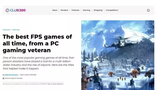 club386.com homepage screenshot