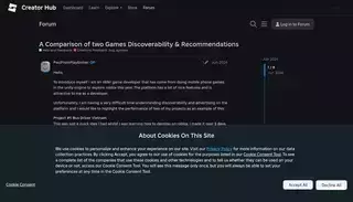Rob Lox A Comparison of two Games Discoverability & Recommendations - Creations Feedback - Developer Forum | Roblox