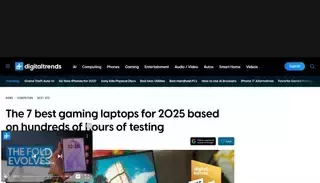 Digital Trends The 7 best gaming laptops for 2025 based on hundreds of hours of testing - Digital Trends