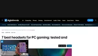 Digital Trends 7 best headsets for PC gaming: tested and reviewed - Digital Trends