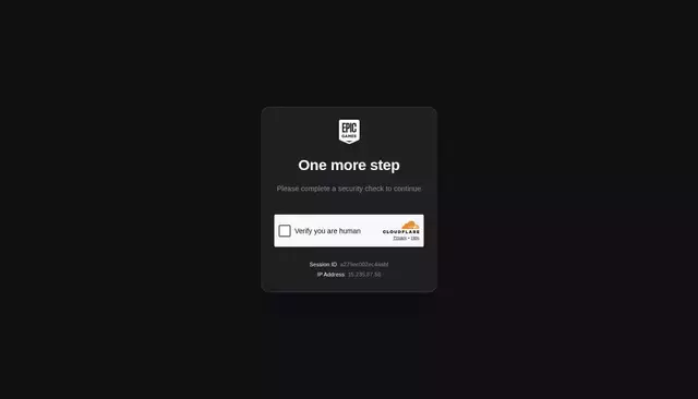 epicgames.com homepage screenshot