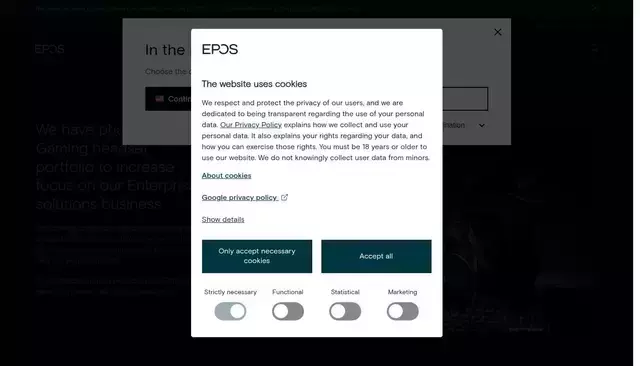 eposaudio.com homepage screenshot