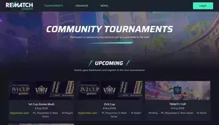 Play Rematch Community Tournaments