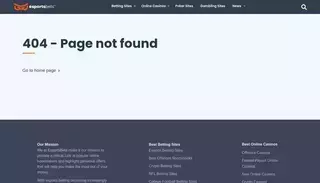 E Sports Bets Page not found - EsportsBets.com