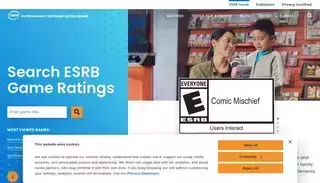 Esrb ESRB Ratings | Entertainment Software Rating Board