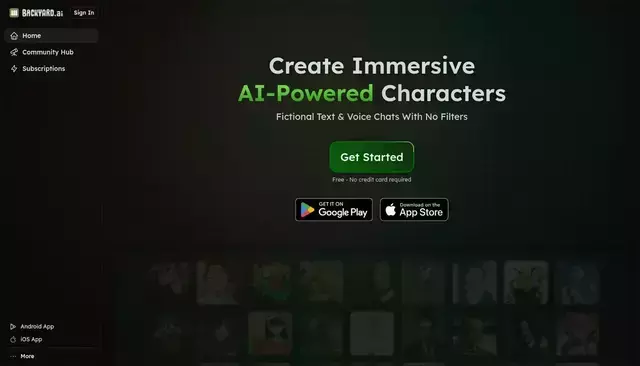 faraday.dev homepage screenshot