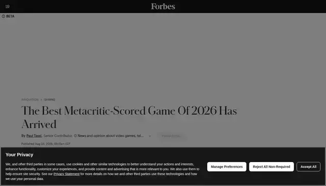 forbes.com homepage screenshot