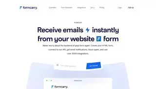 Form Carry Form API | Formcarry. - Best Form Backend