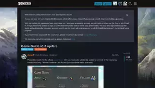 Crate Entertainment Game Guide v1.0 update - Dev Discussions - Crate Entertainment Forum