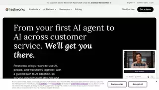 Fresh Desk AI-Powered Customer Service Software | Freshdesk | Freshworks