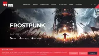 Frost Punk Game Frostpunk - 11 bit studios