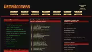 Game Boomers GameBoomers - PC adventure games news, forum, walkthroughs, reviews.