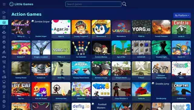 gameforge.com homepage screenshot