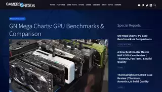 Gamers Nexus Homepage, Most Recent | GamersNexus