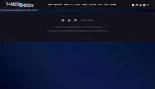 Gamers Nexus Page not found | GamersNexus