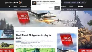 Games Radar 25 Best FPS games you can play in 2026 | GamesRadar+