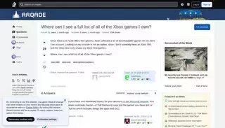 Stack Exchange Where can I see a full list of all of the Xbox games I own? - Arqade