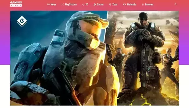 gamingbible.com homepage screenshot