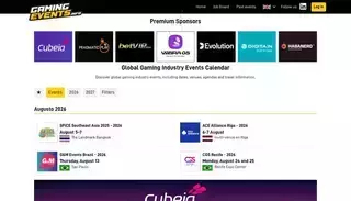 Gaming Events Global Gaming Events Calendar 2026–2027 | GamingEvents.info