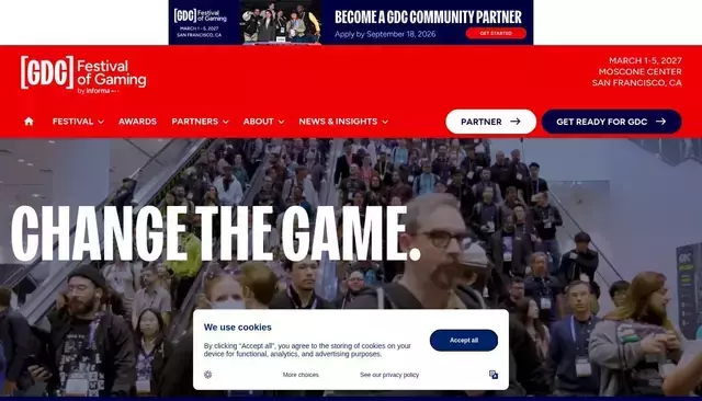 gdconf.com homepage screenshot