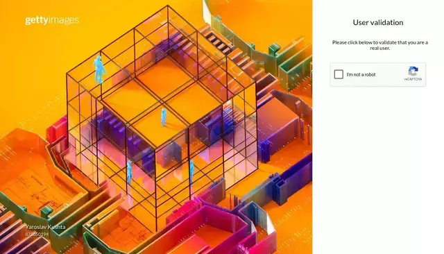 gettyimages.com homepage screenshot