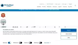 Global Sign Digital Certificates - PKI - SSL/TLS 🌎 GlobalSign GMO