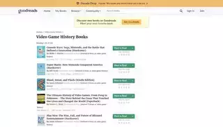 Good Reads Video Game History Books