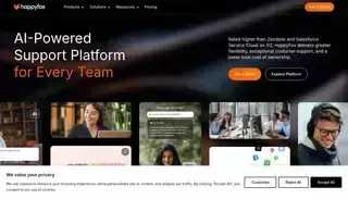 Happy Fox HappyFox | AI Support Platform for CS, IT, and Ops teams