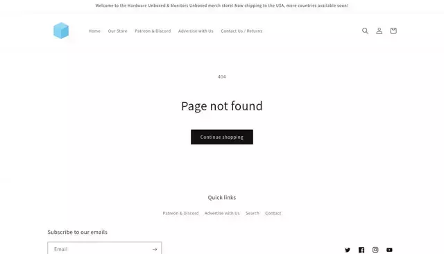 hardwareunboxed.com homepage screenshot