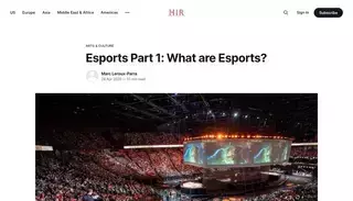 Harvard Esports Part 1:
What are Esports?