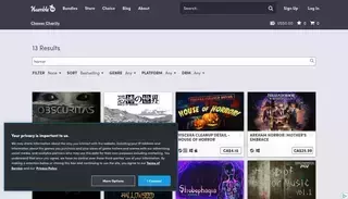 Humble Bundle The Humble Store: Great games. Fantastic prices. Support charity.