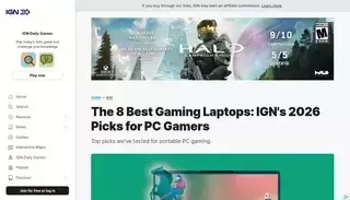 Ign The Best Gaming Laptops of 2026: Top Tested & Reviewed Picks