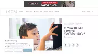I Mom Kid-Friendly YouTube- iMOM