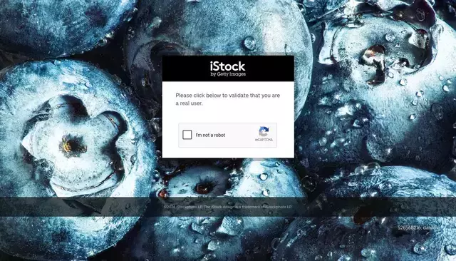 istockphoto.com homepage screenshot