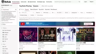 Itch Top Role Playing games - itch.io