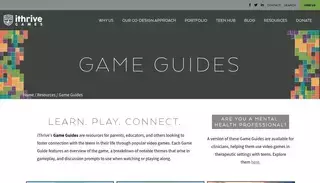 I Thrive Games Game Guides - iThrive Games Foundation