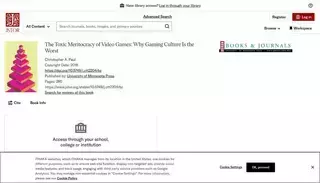 Jstor JSTOR: Access Check