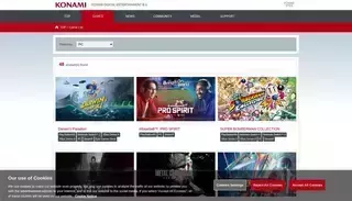 Konami Game List | KONAMI DIGITAL ENTERTAINMENT B.V.