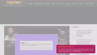 Kotaku Kotaku - Gaming Reviews, News, Tips and More.